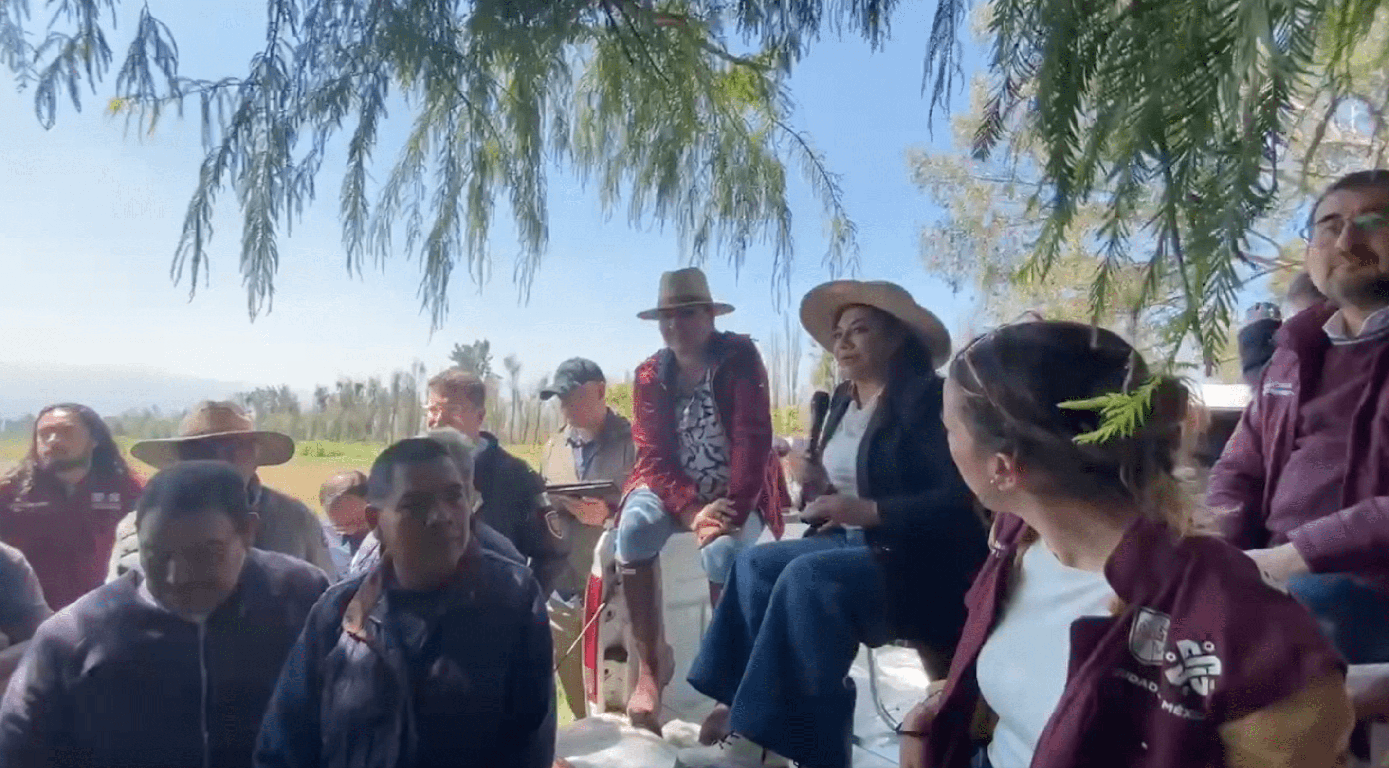 Anuncia Clara Brugada plan de acción para recuperar tierras afectadas en Tláhuac 